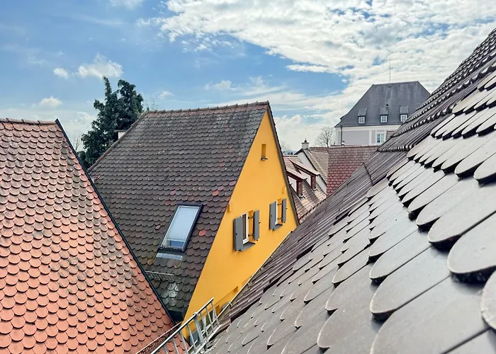 Дом отдыха Schatzsuche Im Altstadthaus 2 Grad Naehe Legoland Гюнцбург